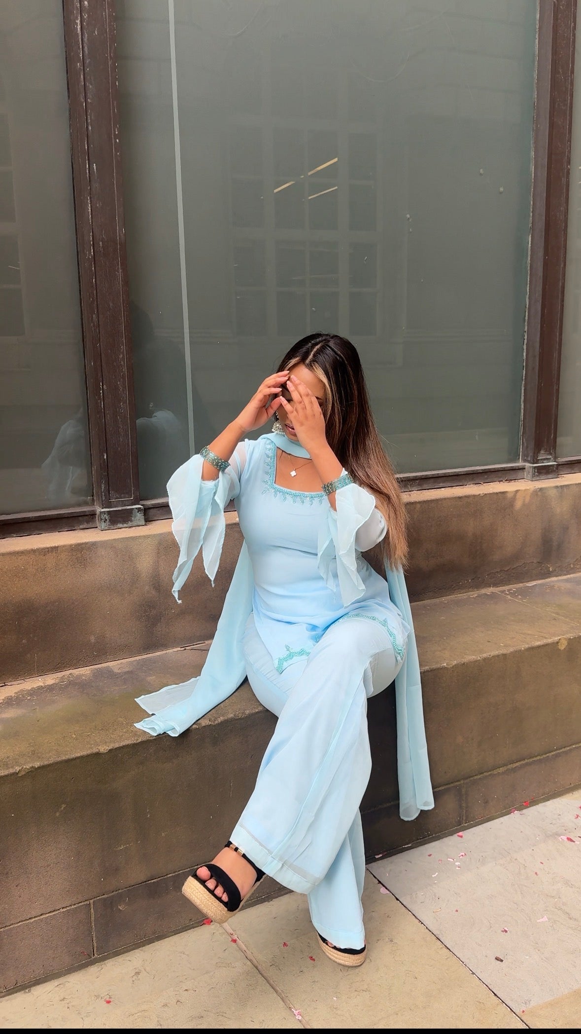 Priya (blue)